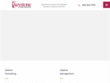 Tablet Screenshot of keystonerisk.com